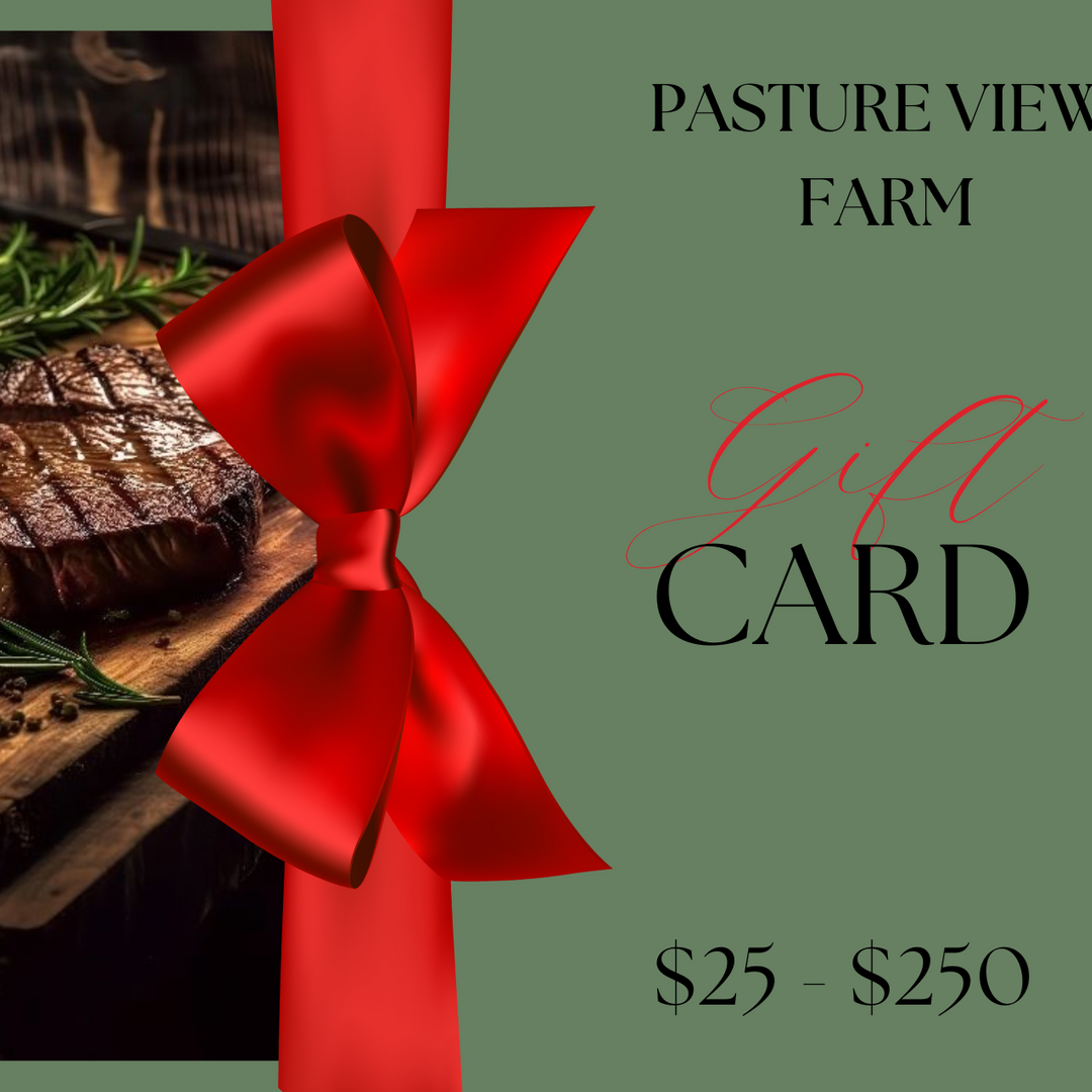 Pasture View Farm Gift Card