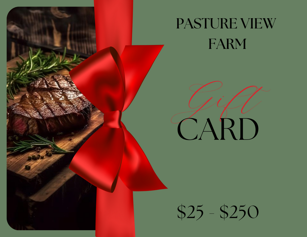 Pasture View Farm Gift Card